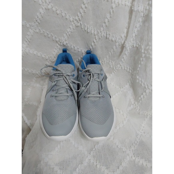 FootJoy Flex Womens Golf Shoes Grey Blue Mesh Spikeless Sneakers 95727 Size 10 M - Picture 3 of 6